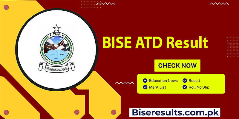 BISE ATD Result Gazette