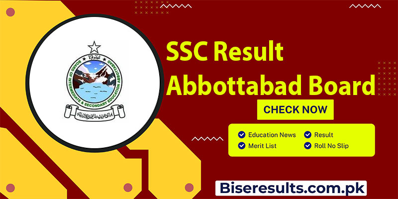 SSC Result 2025 Abbottabad Board